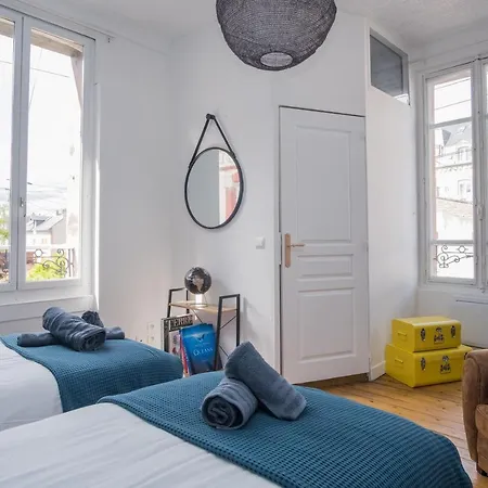 Cosy Chic Hyper-centre 4 Pers, 2 Bedrooms , 2 Sdb, Terrasse, Wifi * Cabourg